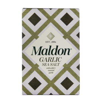 Maldon Salt Knoblauch Meersalzflocken 100 g Paket