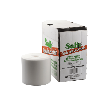 Salit-Salzleckstein rund (4x5 kg im Umkarton) 20 kg