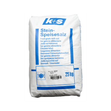 Stein-Speisesalz grob 0,4-1,4 mm ohne Zusätze im 25 kg Sack