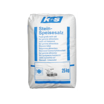 Stein-Speisesalz grob 0,8-2,3 mm im 25 kg Sack