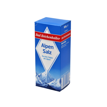 Bad Reichenhaller Alpensalz 500g Paket