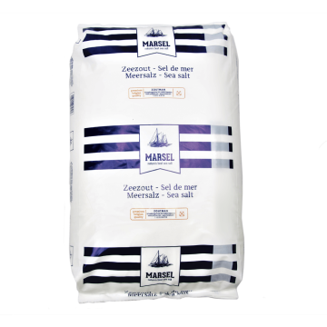 MARSEL Meersalz 1-2 mm naturrein ohne Trennmittel im 25 kg Sack
