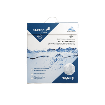 Saltech Plus Regeneriersalz Salztabletten im 12,5 kg Karton