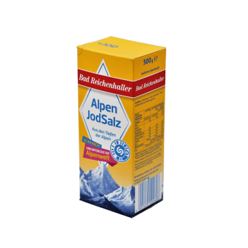 Bad Reichenhaller Alpen-Jodsalz 500g Paket