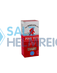 PINK YETI grob & unjodiert Steinsalz aus dem Himalaya Vorland im 400g Paket