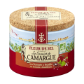 Fleur De Sel Gewürzmischung mit Tomate und Basilikum 125 Gramm Dose aus der Camargue mit Korkdeckel