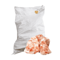 BIOSAXON Bergkern Natursalzlecksteine gebrochen im 25 kg Sack